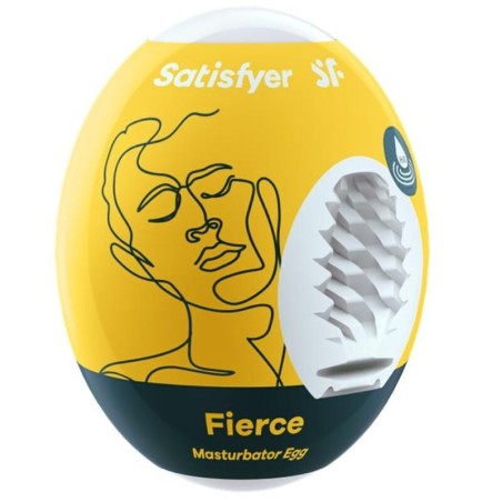 SATISFYER - FIERCE HUEVO MASTURBADOR SATISFYER EGGS