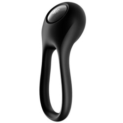 SATISFYER - MAJESTIC DUO ANILLO VIBRADOR NEGRO SATISFYER RING
