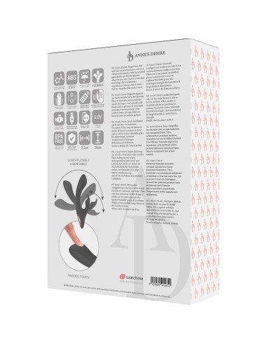 ANNE'S DESIRE - RABBIT CONTROL REMOTO TECNOLOGÍA WATCHME NEGRO 