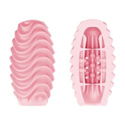 PRETTY LOVE - HUEVO MASTURBADOR DOBLE CARA ROSA PRETTY LOVE MALE 2