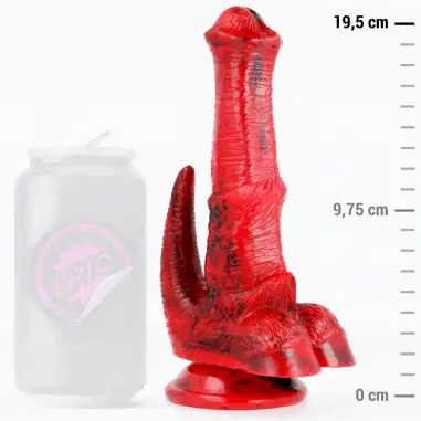 Epic Vulcanus Dildo Dragón de la Noche - Diseño Audaz