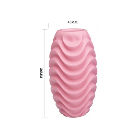 PRETTY LOVE - HUEVO MASTURBADOR DOBLE CARA ROSA PRETTY LOVE MALE