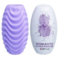 PRETTY LOVE - HUEVO MASTURBADOR DOBLE CARA LILA PRETTY LOVE MALE