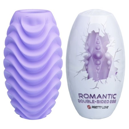 PRETTY LOVE - HUEVO MASTURBADOR DOBLE CARA LILA PRETTY LOVE MALE