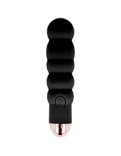DOLCE VITA - VIBRADOR RECARGABLE SIX NEGRO 7 VELOCIDADES