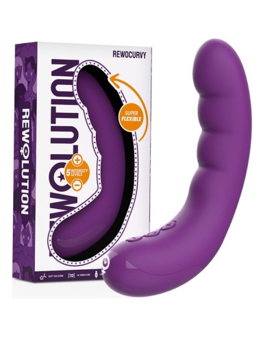 REWOLUTION - REWOCURVY VIBRADOR FLEXIBLE RECARGABLE 