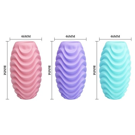 PRETTY LOVE - HUEVO MASTURBADOR DOBLE CARA 15 UDS PRETTY LOVE MALE