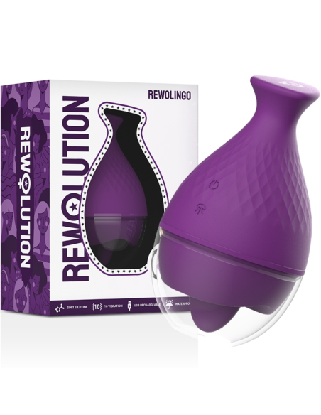 REWOLUTION - REWOLINGO VIBRADOR CON LENGUA 