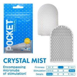 TENGA - CRYSTAL MIST MASTURBADOR POCKET TENGA