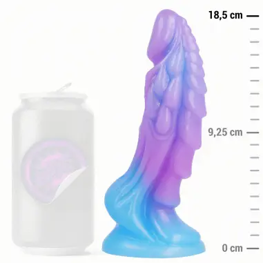 Epic Zafiria Dildo Brillo Lunar - Acabado Deslumbrante
