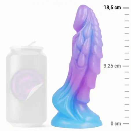 Epic Zafiria Dildo Brillo Lunar - Acabado Deslumbrante
