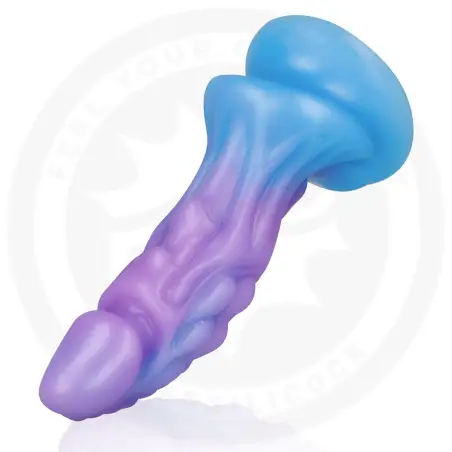 Epic Zafiria Dildo Brillo Lunar - Acabado Deslumbrante