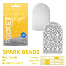 TENGA - SPARK BEARDS MASTURBADOR POCKET TENGA