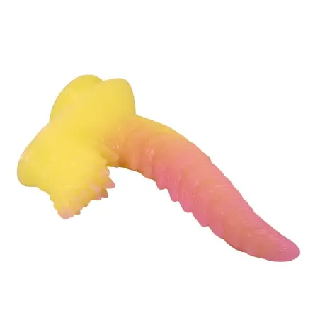 Power Monsters Ripplied Monster Dildo 22,5 cm Rosa