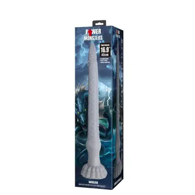 Power Monsters Basilisk Dildo 43 cm - Silicona Texturizada