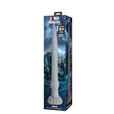Power Monsters Basilisk Dildo 43 cm - Silicona Texturizada