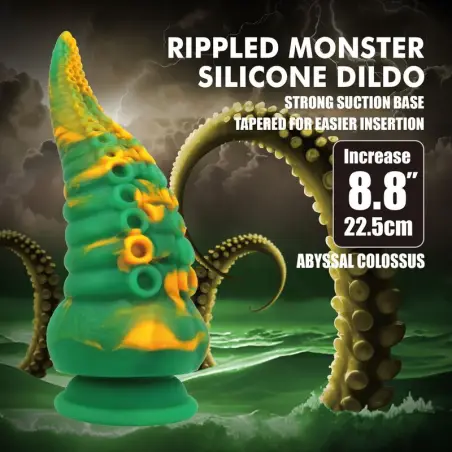 Power Monsters Abyssal Colossus Dildo Bicolor 22,5 cm