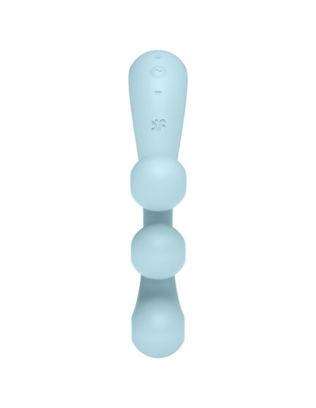 SATISFYER - TRI BALL 2 MULTI VIBRADOR AZUL 
