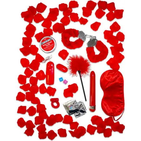ToyJoy Just For You Red Romance Gift Set - Kit Pareja
