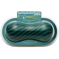 TENGA - FLEX FIZZY GREEN MASTURBADOR TENGA