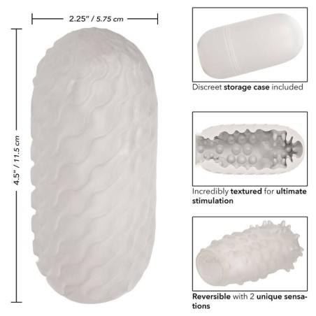 CALEXOTICS - REVERSIBLE NUBBY STROKER CALEXOTICS