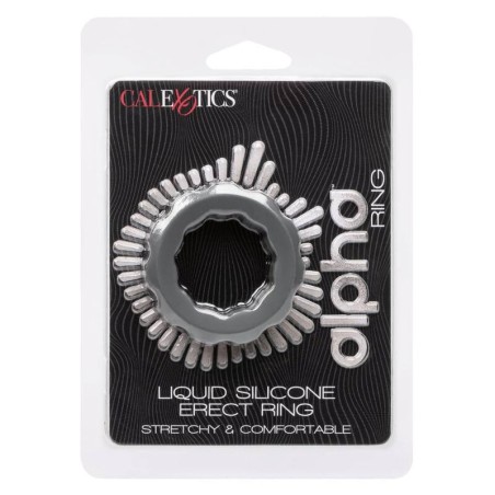 CALEXOTICS - ALPHA ERECT RING GRIS CALEXOTICS
