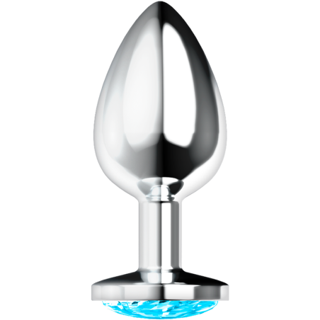 OHMAMA - PLUG ANAL CON CRISTAL AZUL L OHMAMA ANAL