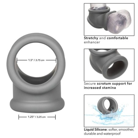 CALEXOTICS - ALPHA PRECISION RING GRIS CALEXOTICS