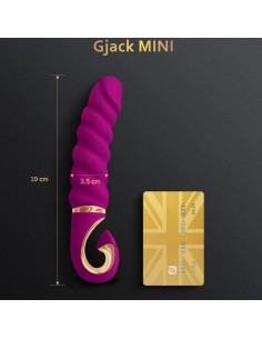G-VIBE - GJACK MINI VIBRADOR SILICIONA MORADO 2