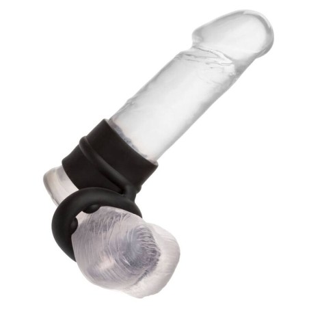 CALEXOTICS - ALPHA DUAL MAGNUM RING NEGRO CALEXOTICS