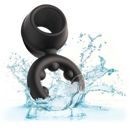CALEXOTICS - ALPHA DUAL MAGNUM RING NEGRO CALEXOTICS