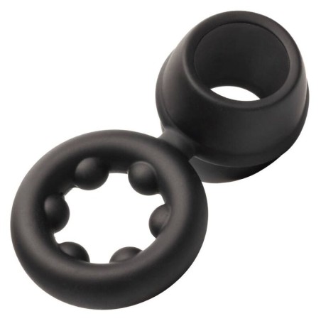 CALEXOTICS - ALPHA DUAL MAGNUM RING NEGRO CALEXOTICS