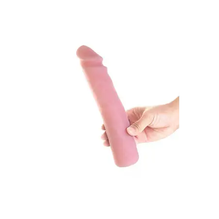 Baile Dildo Silicona Tacto Piel Realístico 23 cm