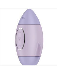 SATISFYER - MISSION CONTROL LILA VIBRADOR PEQUEÑO DE DOBLE IMPULSO 2