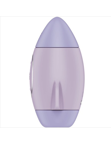 SATISFYER - MISSION CONTROL LILA VIBRADOR PEQUEÑO DE DOBLE IMPULSO
