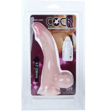Baile Cock Dildo Realístico Natural - TPR con Ventosa