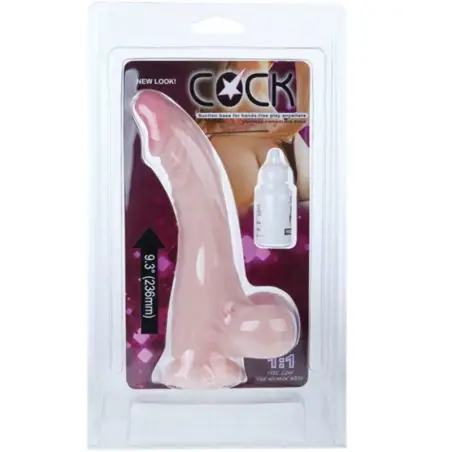 Baile Cock Dildo Realístico Natural - TPR con Ventosa