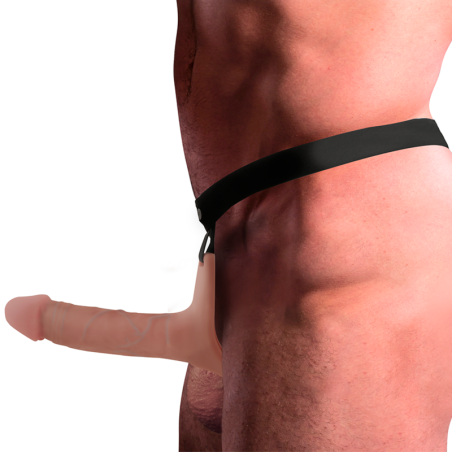 INTENSE - ARNÉS HUECO CON DILDO SILICONA 16 X 3.5 CM INTENSE COUPLES TOYS