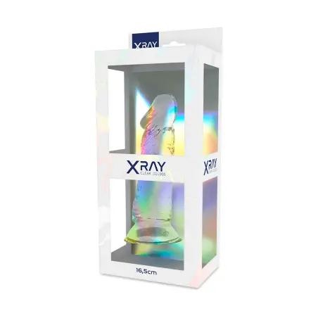 X Ray Clear Dildo Transparente 16.5 cm x 4 cm | X Ray