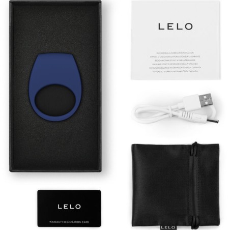 LELO - TOR 3 ANILLO VIBRADOR AZUL LELO
