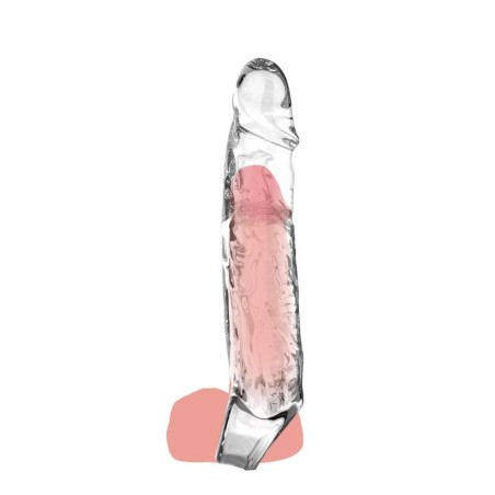 GET REAL - EXTENSION LARGO 19 CM TRANSPARENTE GET REAL