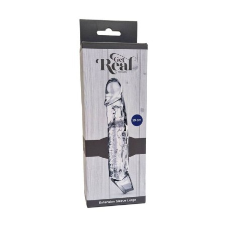 GET REAL - EXTENSION LARGO 19 CM TRANSPARENTE GET REAL