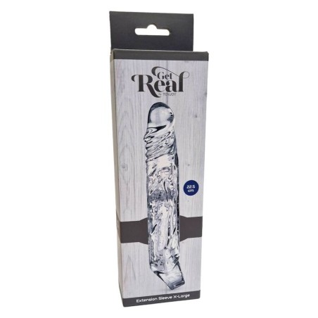 GET REAL - EXTENSION EXTRALARGO 22,5 CM TRANSPARENTE GET REAL