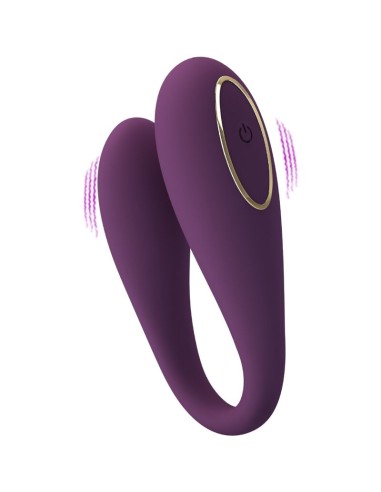 PRETTY LOVE - AUGUST VIBRADOR DOBLE PLACER APP REMOTE 