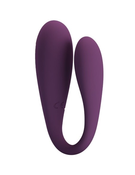 PRETTY LOVE - AUGUST VIBRADOR DOBLE PLACER APP REMOTE 