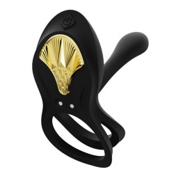 ZALO - BAYEK ANILLO VIBRADOR CONTROL REMOTO PAREJAS NEGRO ZALO 2