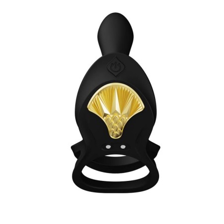 ZALO - BAYEK ANILLO VIBRADOR CONTROL REMOTO PAREJAS NEGRO ZALO