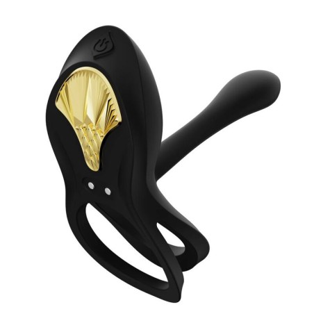 ZALO - BAYEK ANILLO VIBRADOR CONTROL REMOTO PAREJAS NEGRO ZALO