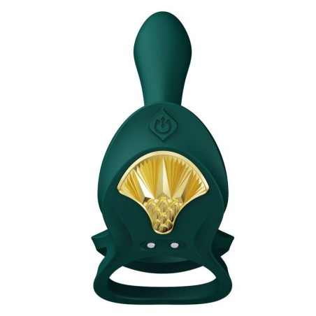 ZALO - BAYEK ANILLO VIBRADOR CONTROL REMOTO PAREJAS VERDE ZALO