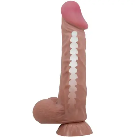 Pretty Love Sliding Skin Dildo Moreno 24 cm - Ventosa